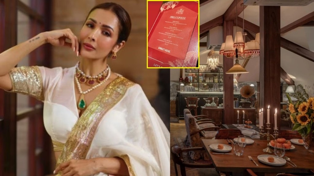 Malaika Arora Restaurant special paneer thechaa