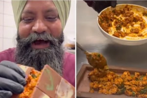 Man makes chicken tikka chocolate in viral video Internet is disgusted