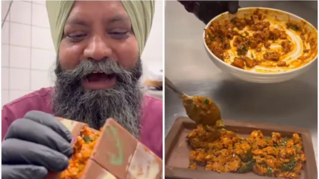 Man makes chicken tikka chocolate in viral video Internet is disgusted