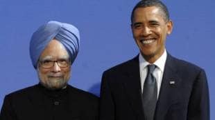 Obama and Manmohan Sing