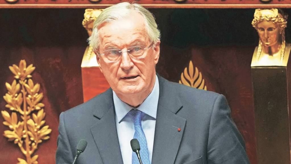 French prime minister Michel Barnier