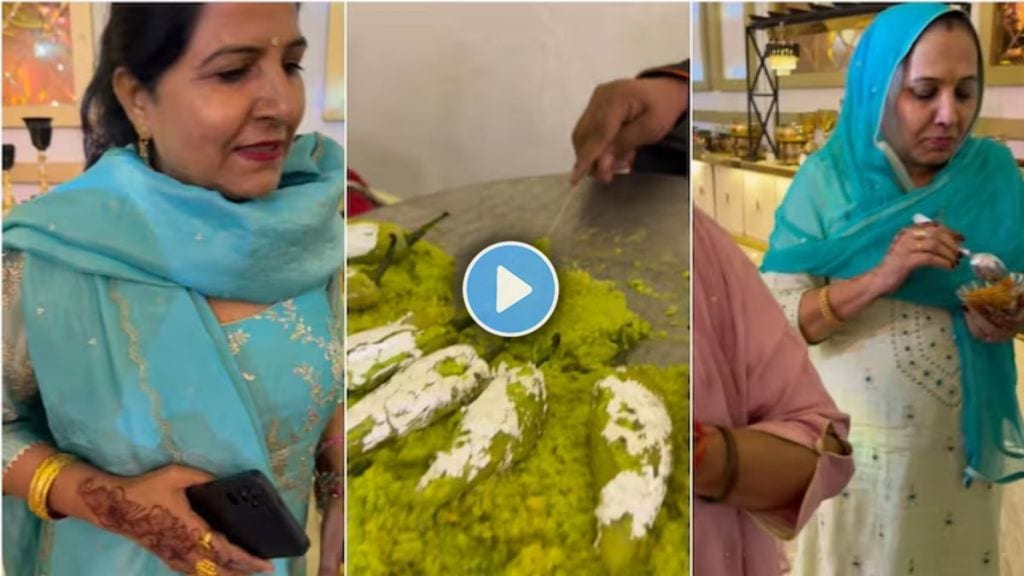 Mirchi ka halwa at wedding baffles guests Viral video sparks curiosity