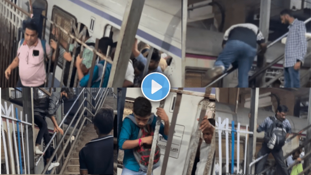 Mumbai local Train Travel Turns Deadly Viral Video Shows Commuters Putting Lives at Risk