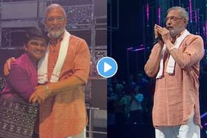 indian idol season 15 Chaitanya Devadhe mimicry of nana patekar watch video