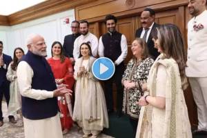 Narendra Modi meet kapoor Family