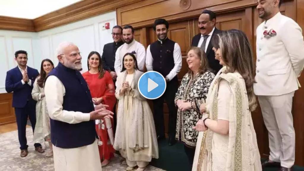 Narendra Modi meet kapoor Family