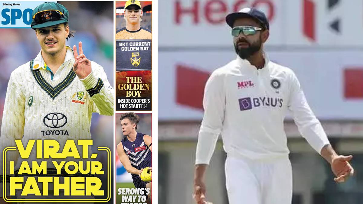 Virat Kohli : ‘विराट, मी तुझा बाप…’, ऑस्ट्रेलियन वृत्तपत्राने ओलांडली निर्लज्जपणाची सीमा, भारतीय चाहत्यांचा चढला पारा