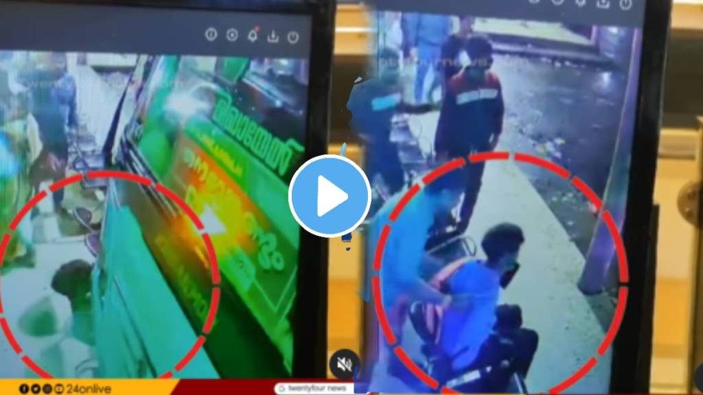 Shocking video Boy sitting at a bus stop was hit by a bus video goes viral