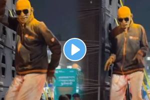 a old man dance in the village on Tumha Baghun Tol Maza Gela marathi song video goes viral on social media trending