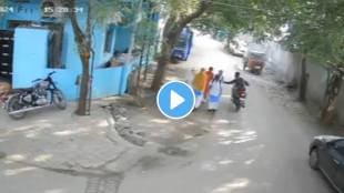 Shocking video guy on Bike was Harrasing the School girls Got Good treatment from Police