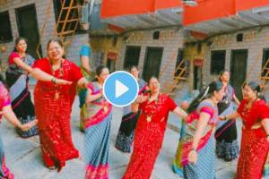 ladies group dance on Hoti Hai Peelings Hoti Hai Feelings song video goes viral on social media