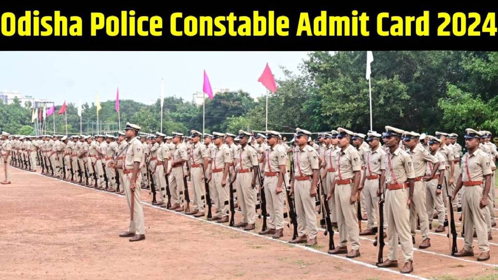 Odisha Police Constable admit card 2024 released, here's how to download hall tickets at odishapolice.gov.in