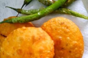 How To Make Matar Kachori At Home Matar Kachori recipe in marathi