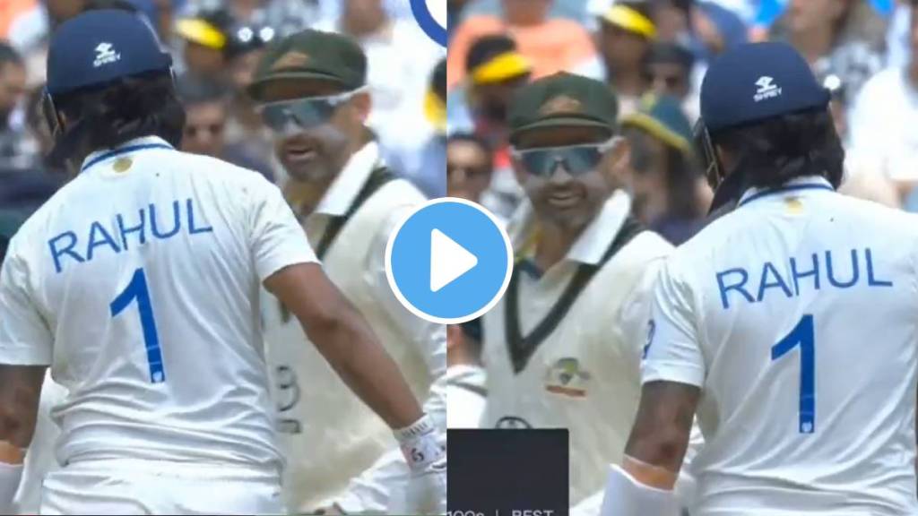 What did you do wrong to bat one down Nathan Lyon sledging to KL Rahul during IND vs AUS 4th Test