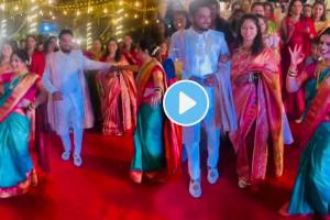 Devar bhabhi Dance in marriage women started dancing on his devar entry trending video