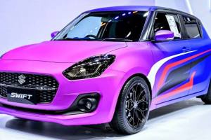 Suzuki Swift Special Edition Launched In Thailand, Features Pink-Purple Gradient Colour