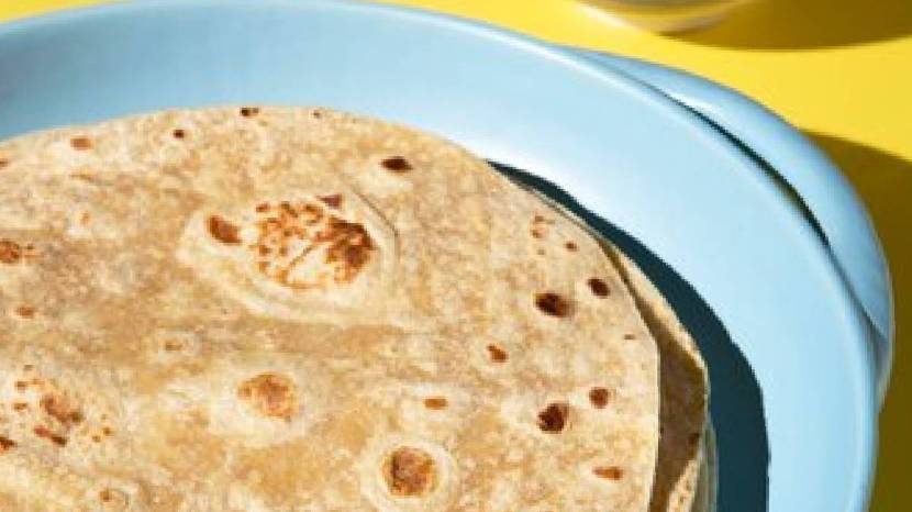 eating sugar with ghee and chapati 