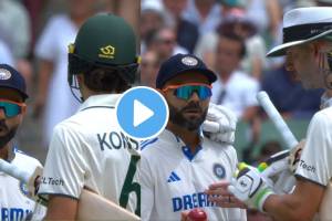 IND vs AUS Boxing Day Test Virat Kohli and Sam Konstas argument video viral