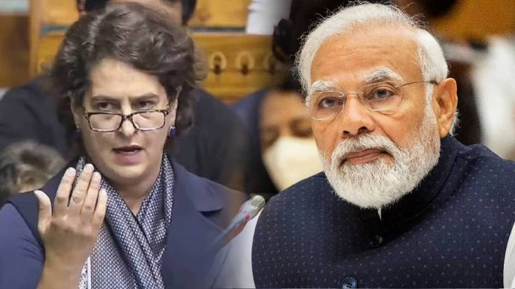 Narendra modi, Priyanka Gandhi