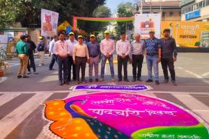 Pedestrian Day Pune , Lakshmi Road Pune ,