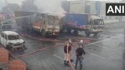 Jaipur Chemical tanker Explosion : केमिकल टँकरचा भीषण स्फोट, ४ जणांचा होरपळून मृत्यू; महामार्ग ठप्प, कुठे घडली धक्कादायक घटना?