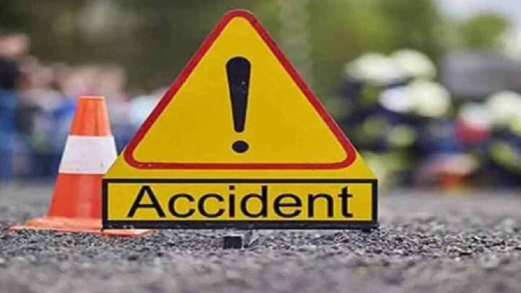 pune incident of speeding car hitting couple on two wheeler on flyover in Gultekdi