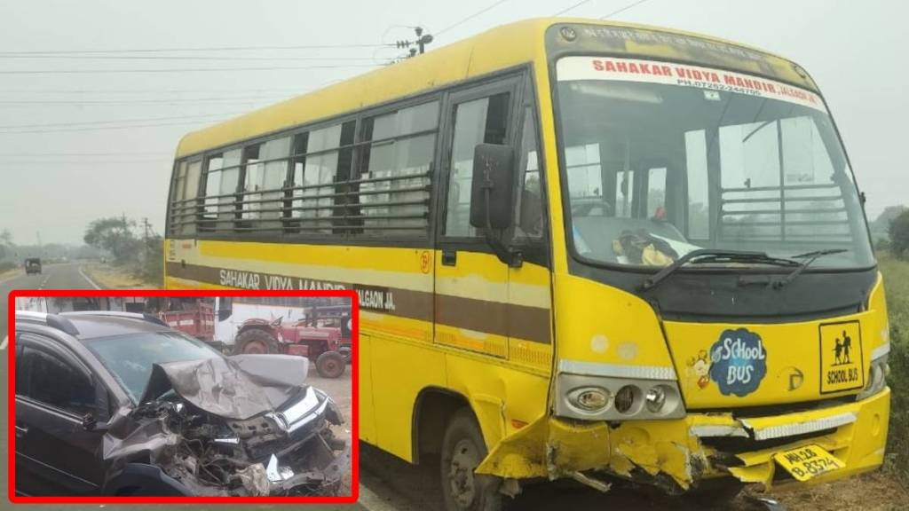 car hit student bus Motala , car hit person Death Motala ,