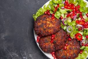 Make Kabuli Chana Kebabs in just a few minutes