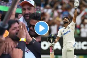 Nitish Kumar Reddy father gets emotional after his century video viral during IND vs AUS Melbourne test match