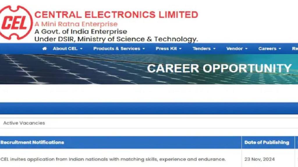 Central Electronics Limited Recruitment 2024: Application Begins For Junior Technical Assistant And Technician Posts, Check Details