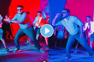 School teacher dance on marathi song pavan jevala kay song with student school video goes viral