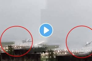 Cyclone Fengal: IndiGo flight struggles to land amid heavy rain, strong winds shocking video goes viral