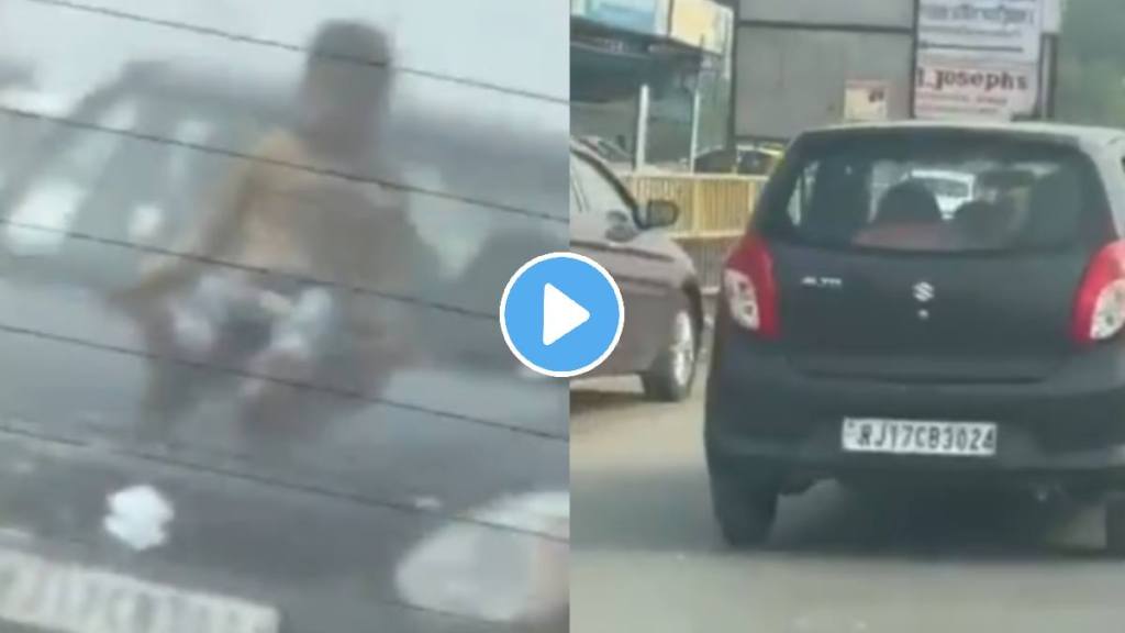 Rajasthan: Viral VIDEO Shows Child Seated On Speeding Car's Bonnet For Instagram Reel In Jhalawar