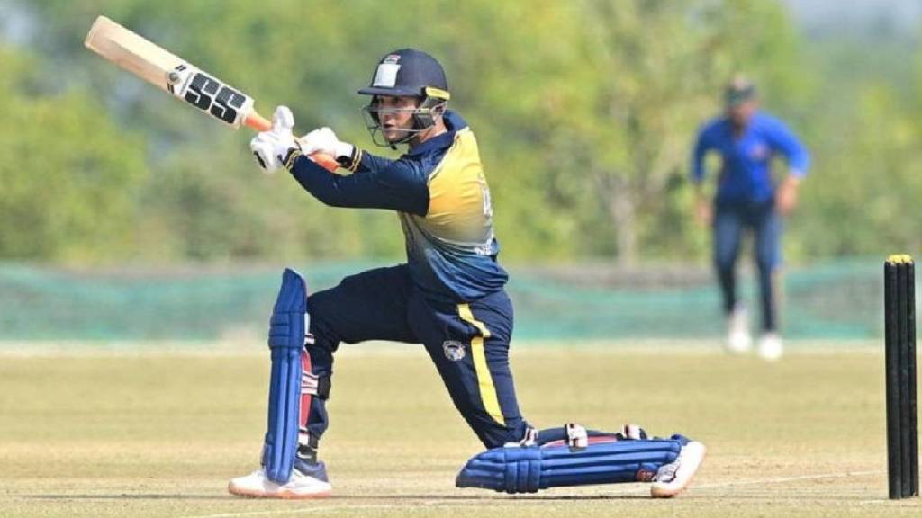 Vijay Hazare Trophy 2025 Abhishek Sharma explosive century against Saurashtra