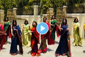 Trending Video girls group dance on marathi song hriday vasant phultana video goes viral