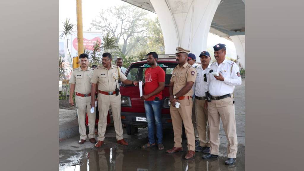 nashik rising crime and reckless driving Transport Department and RTO conducted spot check