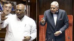 Mallikarjun Kharge Vs Jagdeep Dhankhar : ‘तुम्ही शेतकरी पुत्र असाल तर मी एका…’; राज्यसभेत खरगे अन् जगदीप धनखड यांच्यात खडाजंगी