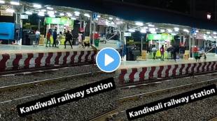 Viral video of a fight between some local train passengers on a kandivali railway station is currently going viral on social media