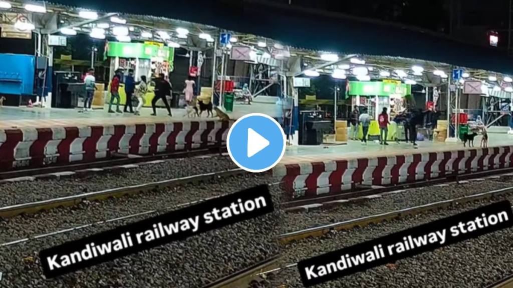 Viral video of a fight between some local train passengers on a kandivali railway station is currently going viral on social media