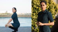 Taapsee Pannu Bold Look : निळ्या ड्रेसमध्ये तापसी पन्नूच्या अनोख्या पोज, सोशल मीडियावरील फोटो व्हायरलTaapsee Pannu Bold Look :