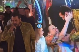 Nita Ambani mother adore salman khan in Jamnagar video viral