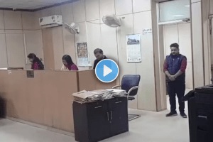 Noida officials ignore elderly man, get stand-up punishment from CEO Watch Viral video