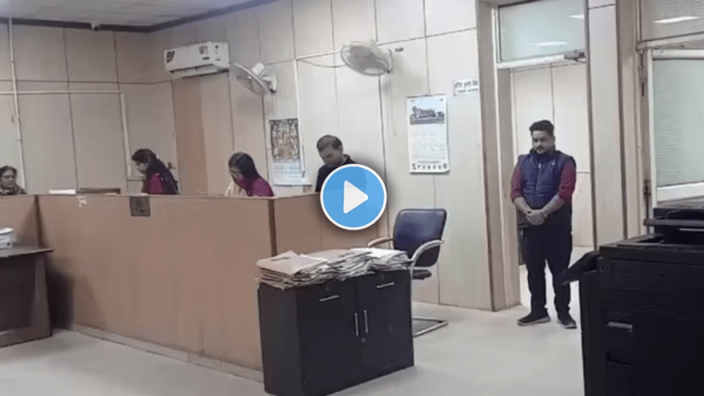 Noida officials ignore elderly man, get stand-up punishment from CEO Watch Viral video