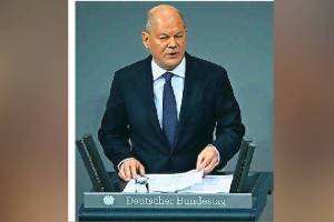 Loksatta anvyarth Chancellor Olaf Scholz suffers defeat in German parliament