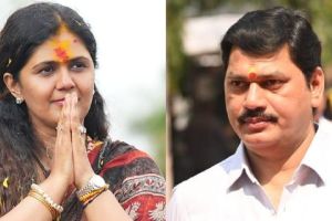 Pankaja Munde and Dhananjay Munde