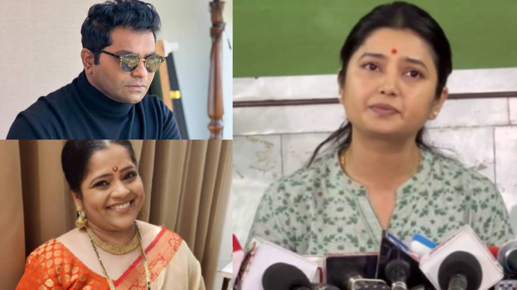 Kushal Badrike and Vishakha Subhedar share post on Prajakta mali controversy