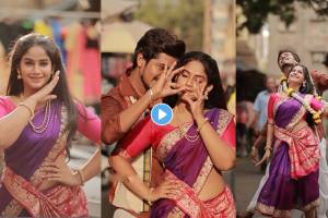 Savalyachi Janu Savali Fame Prapti Redkar Dance on angaaron song of pushpa 2 movie