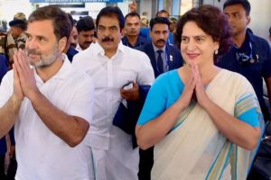 Image Of Rahul And Priyanka Gandhi.