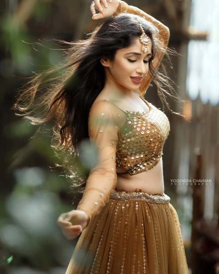 Purniemaa Dey Lehenga Look Photoshoot