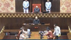 Parliament Session : सभापतींना हटवण्यावरून राज्यसभेत गोंधळ, सलग दुसऱ्या दिवशी सभागृहाचं कामकाज स्थगित